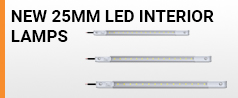 New LED Batten Interior Lamps